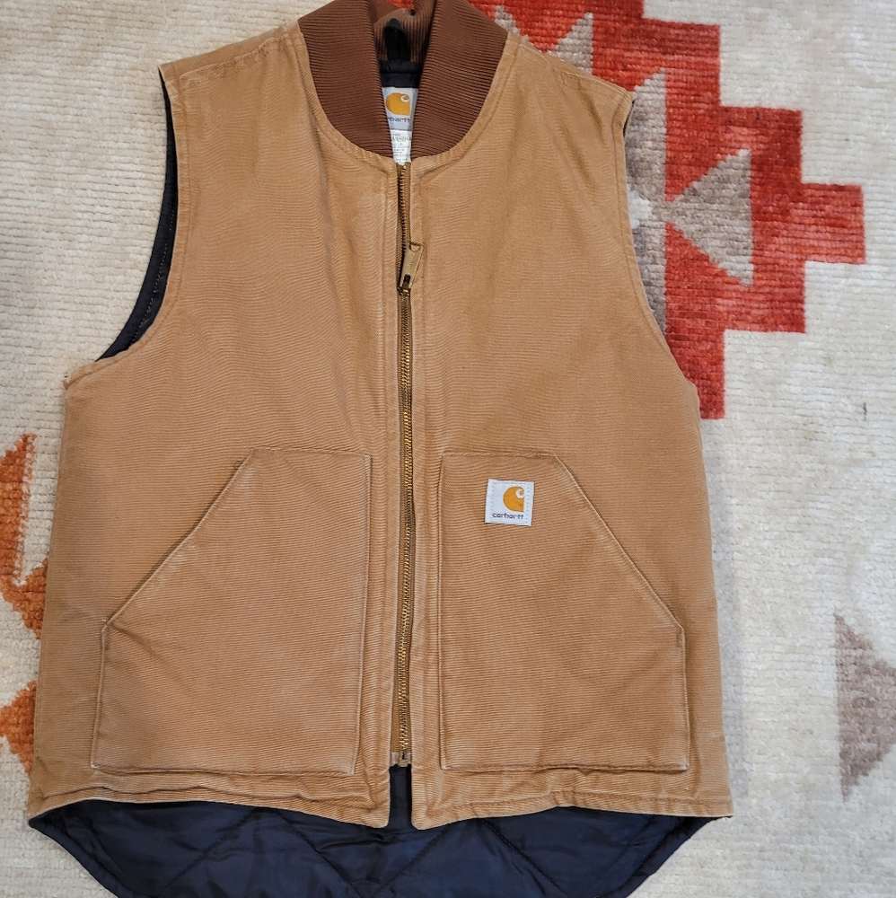 Mens Carhartt Duck Vest size Small